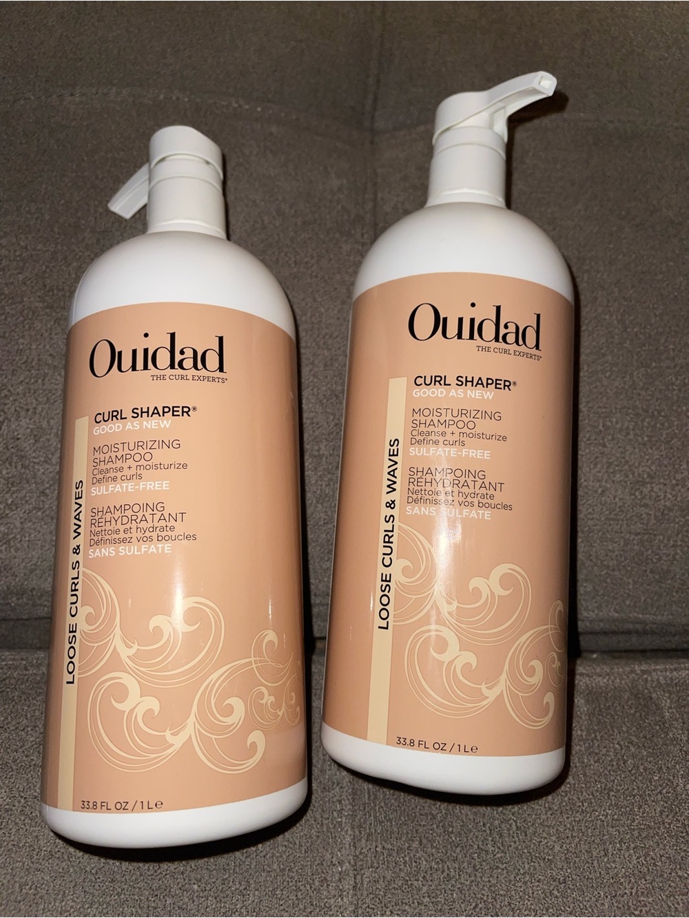 2 Ouidad Curl Shaper Good As New Shampoo 1 Liter Each